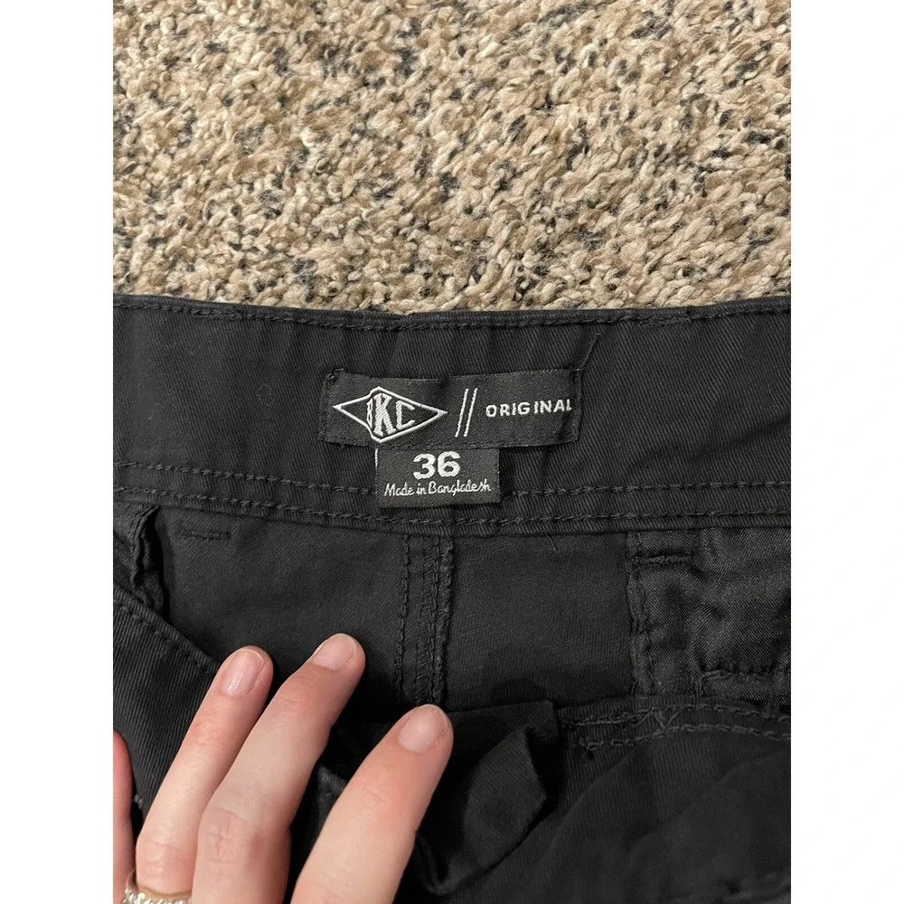 NWOT! BKC Cargo Shorts‎ Men's Size 36 Black Original Pockets Outdoors